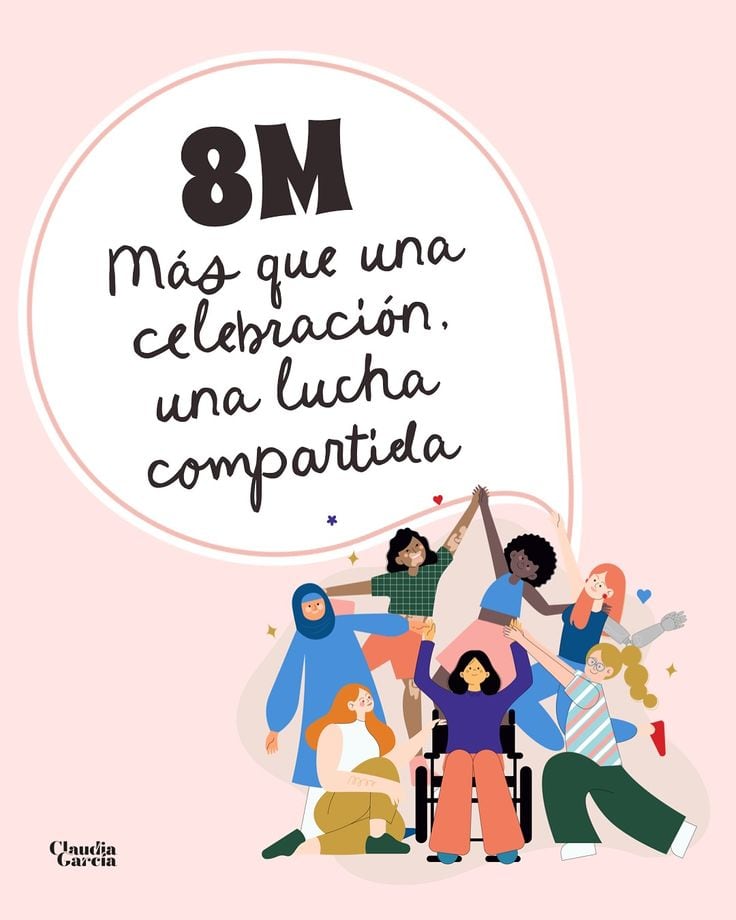 Elige una de estas 50 imágenes por el Día de la Mujer 2026 y conmemora este 8M una fecha especial en la lucha del género por la igualdad. (Foto: Pinterest)