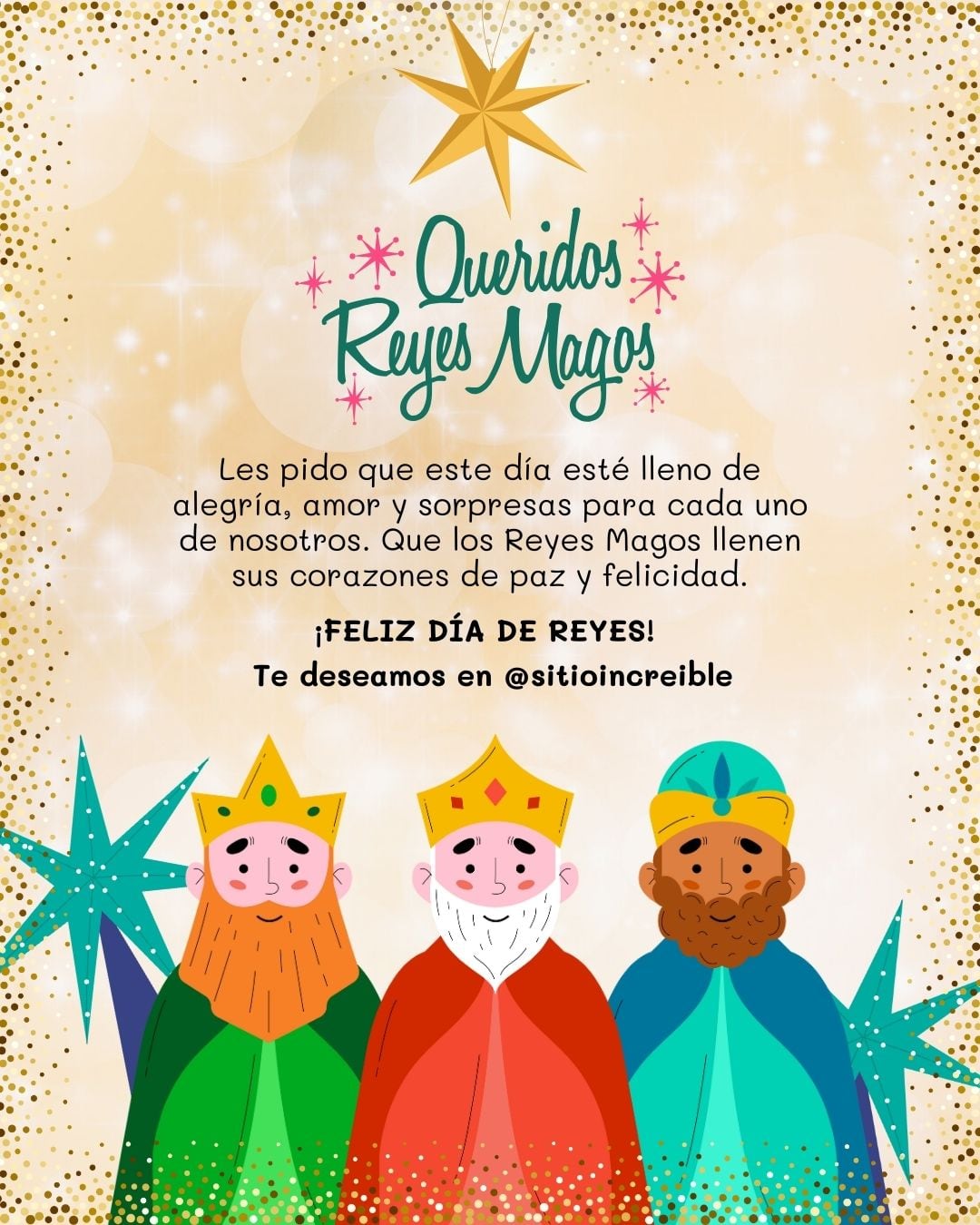 MADRID (ESPAÑA), 06/01/2026.- “Allí donde hay un niño ilusionado, los Reyes Magos siempre llegan a tiempo.” FOTO DE CANVA.COM