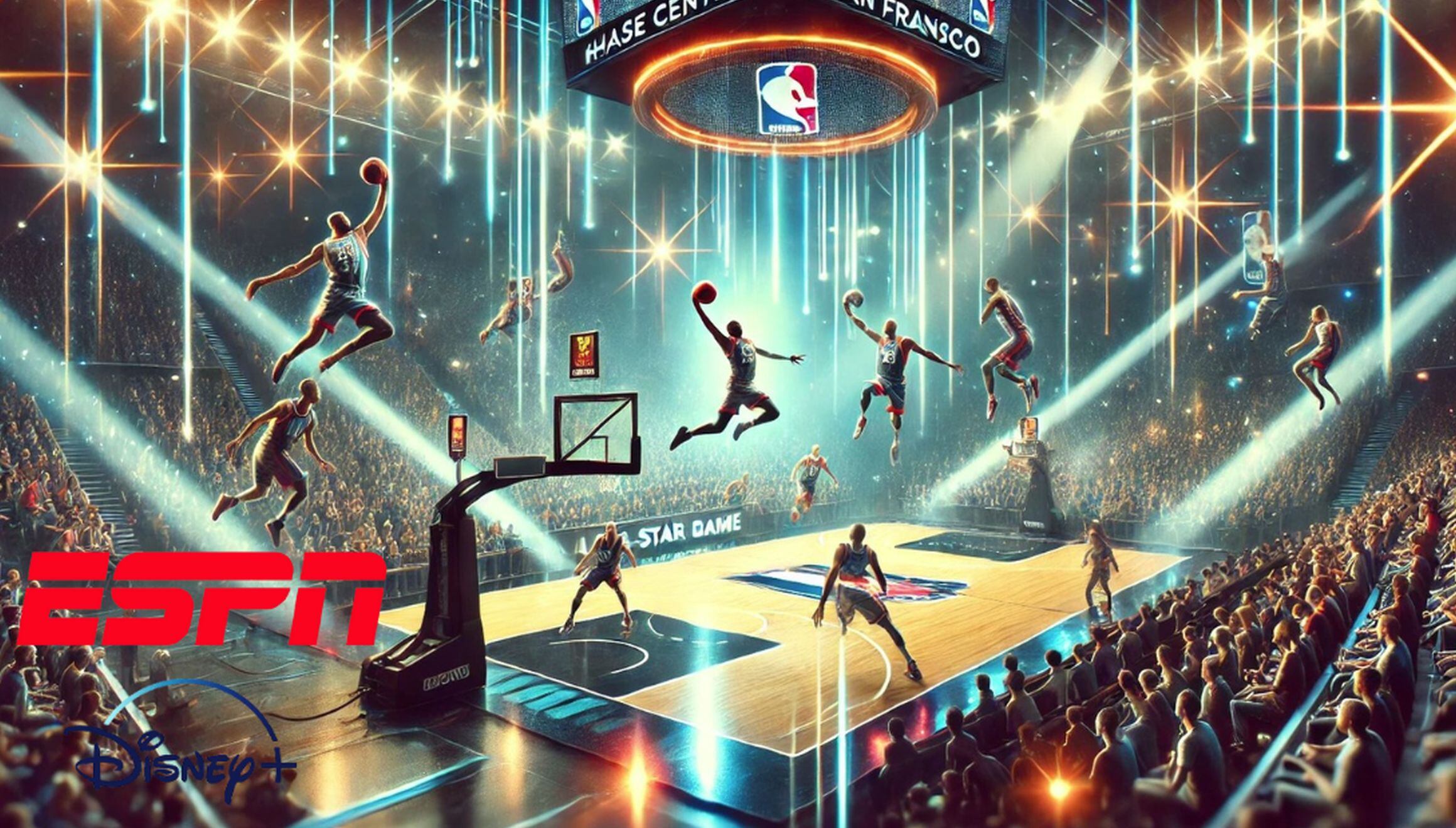 El NBA All-Stars Game se llevó a cabo este domingo 16 de febrero. (Foto: Open AI)