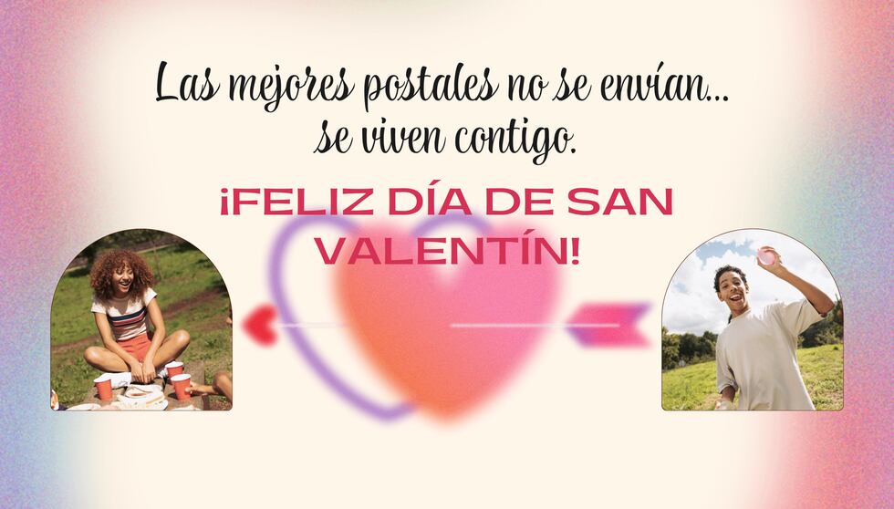 Las mejores postales no se envían... se viven contigo. | Crédito: canva.com / Composición Gestión Mix