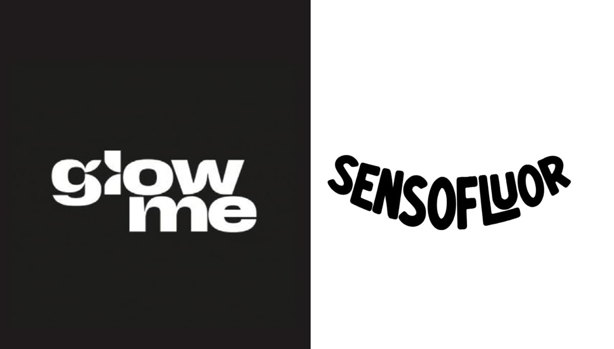 Logos de Glow Me y Sensoflour. (Fuente: Indecopi)