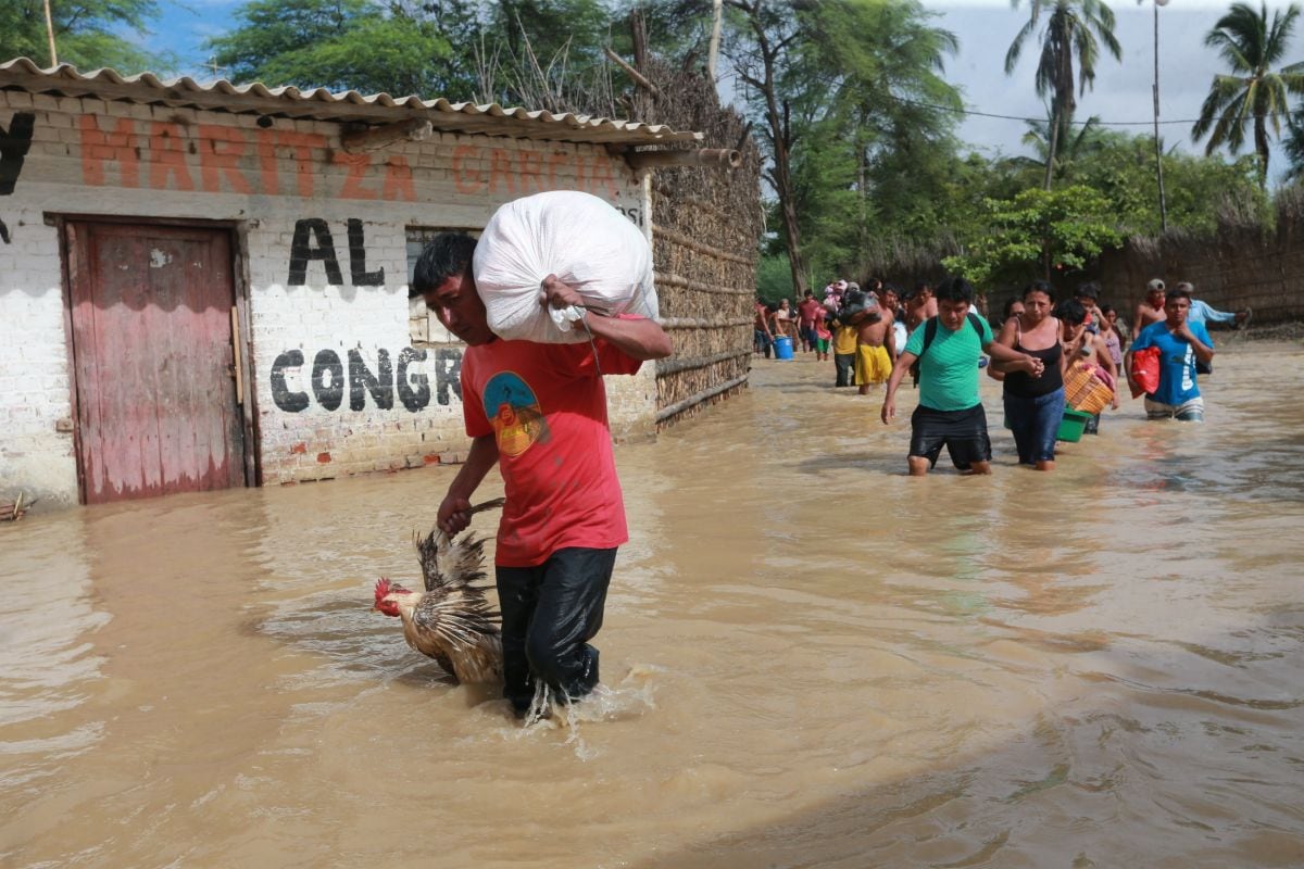 Piura es una de las zonas afectadas por el Fenómeno El Niño. (GEC)