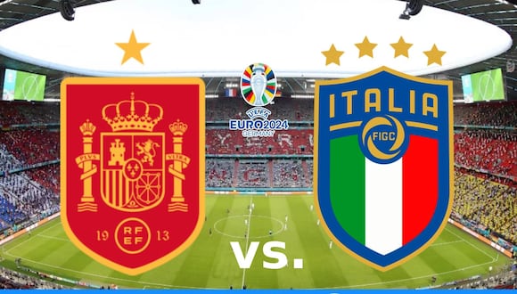 Mirar partido España vs. Italia en vivo y en directo por la fecha 2 del grupo B de la Eurocopa 2024 desde el estadio Veltins-Arena de Gelsenkirchen, Renania del Norte-Westfalia. (Foto: AFP)