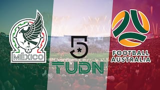 TUDN y Canal 5 transmitieron el partido México vs. Australia (1-0) por TV abierta y Fútbol Online