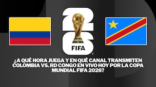 ¿A qué hora juega y en qué canal transmiten Colombia vs. RD Congo por la Copa Mundial FIFA 2026?