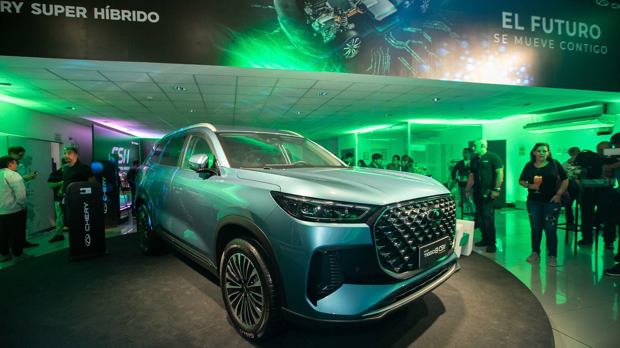 Tiggo 8 CSH de tres filas ha sido diseñada para el uso familiar, combinando un amplio espacio interior, confort y tecnología. (Foto: Chery)