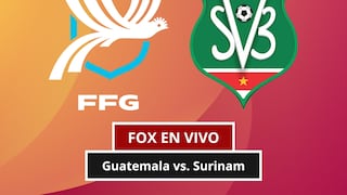 FOX transmitió el partido Guatemala 1-0 Surinam por señal abierta y Fútbol Online