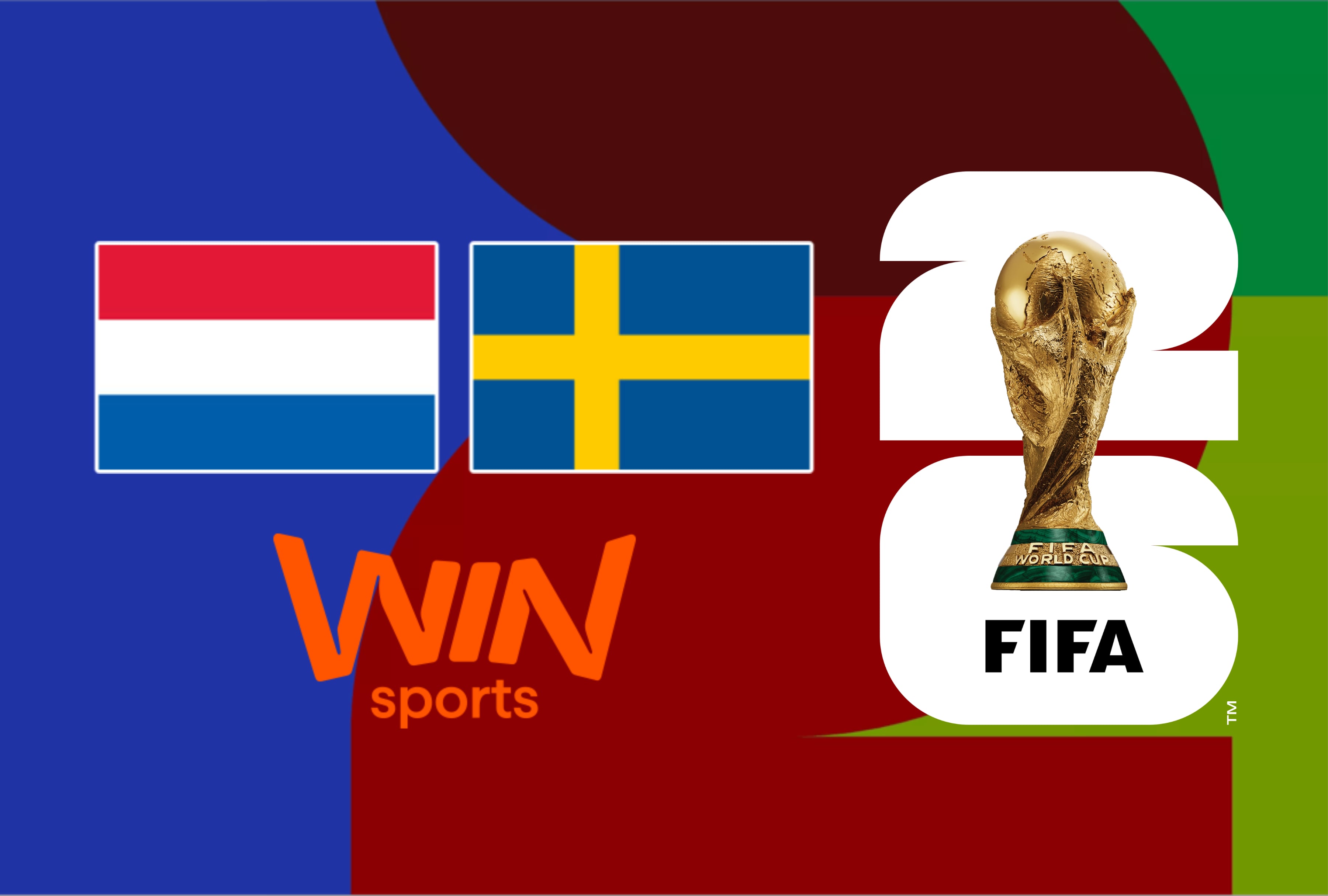 Acceda a Win Sports en vivo y mire el partido Países Bajos vs. Suecia por el Mundial 2026. Alternativas legales en streaming TV y plataformas oficiales de fútbol online autorizadas. | Crédito: fifa.com / Composición Mag