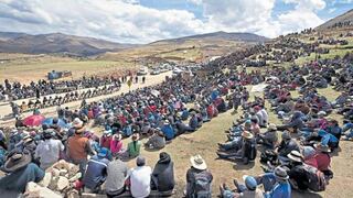 Las Bambas: Pese acuerdo en Lima, Challhuahuacho continuará con bloqueo de carretera