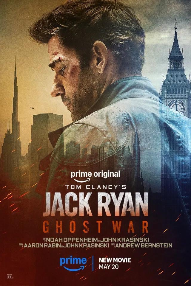 El póster de "Jack Ryan: Ghost War", película del director Andrew Bernstein que explora géneros como el suspenso, la acción y el drama a lo largo de su trama (Foto: Amazon MGM Studios)