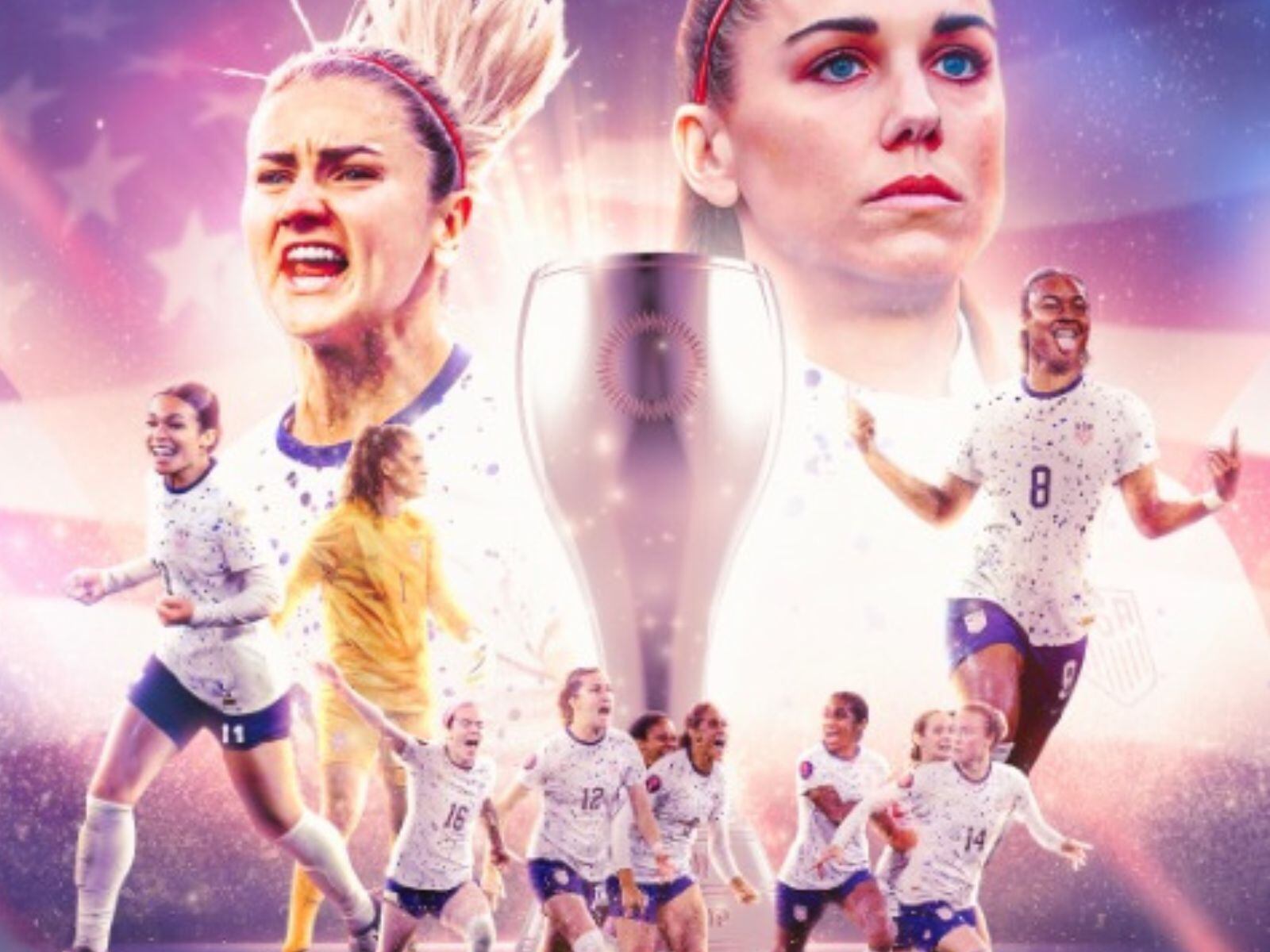 Estados Unidos gana 1-0 a Brasil y es campeón de la Copa Oro Femenina 2024 | Foto: @GoldCup