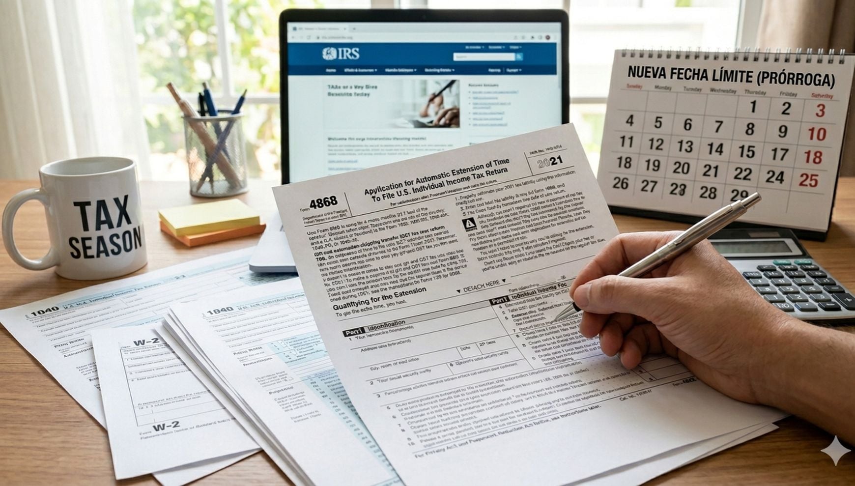 Pedir prórroga y aún así pagar de más: los descuidos que encarecen tu declaración (Foto: Imagen creada por Gestión MIX usando Gemini)