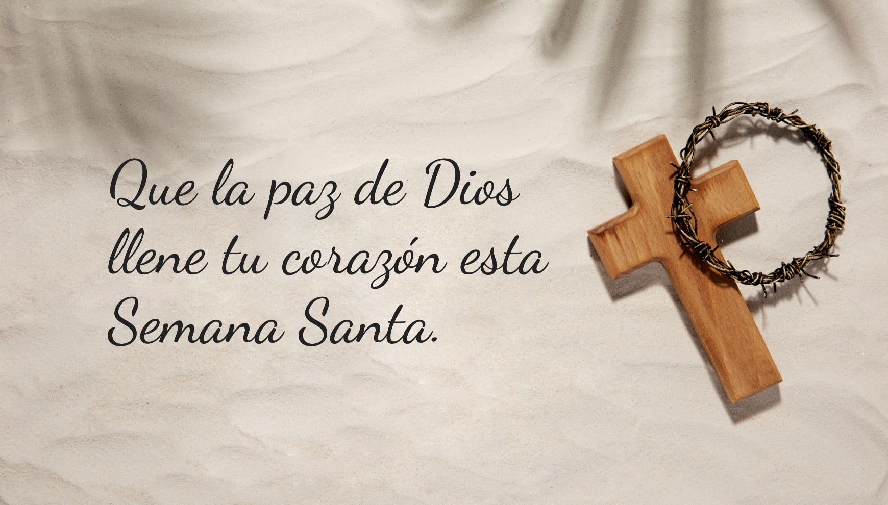 Encuentra en estas frases de Semana Santa inspiración para mantener la confianza en Dios cada día. | Crédito: Composición Gestión Mix / Freepik