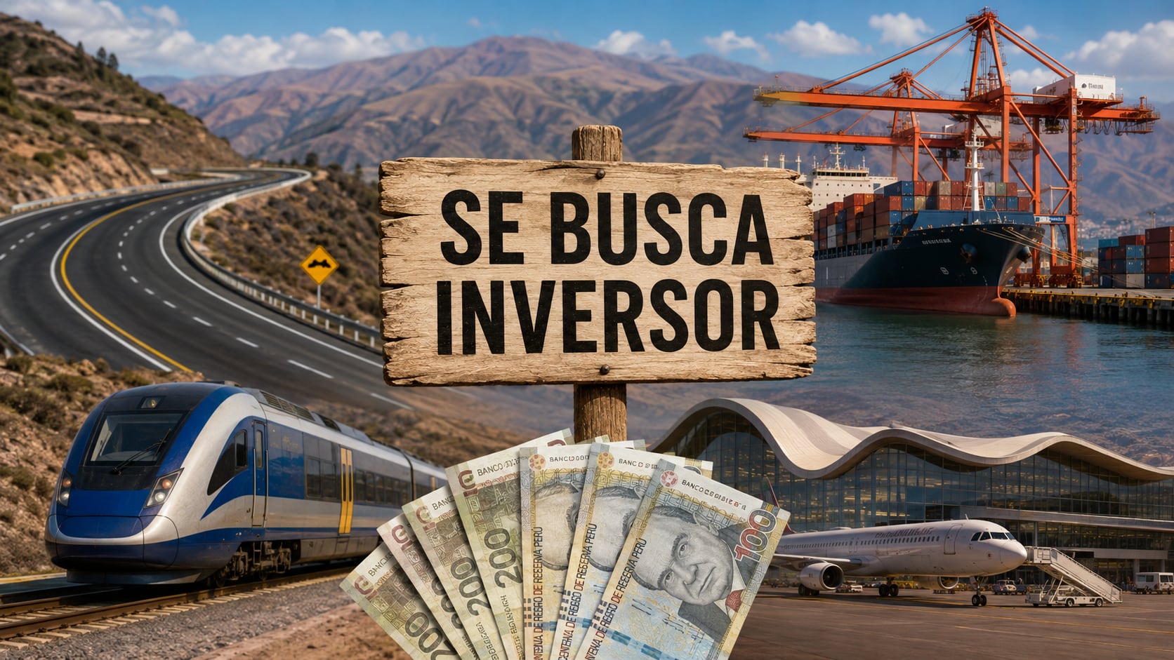 Desde el sector privado, aunque mantienen el entusiasmo, exigen cambiar el modelo de promoción para que los proyectos sean viables. Fotocomposición: ChatGPT, Alessandro Azurín, Diario Gestión.