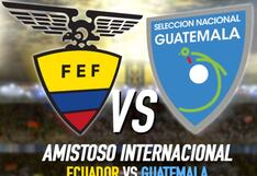 ¿Qué canal transmitió Ecuador vs. Guatemala en vivo por amistoso FIFA 2024 desde USA?