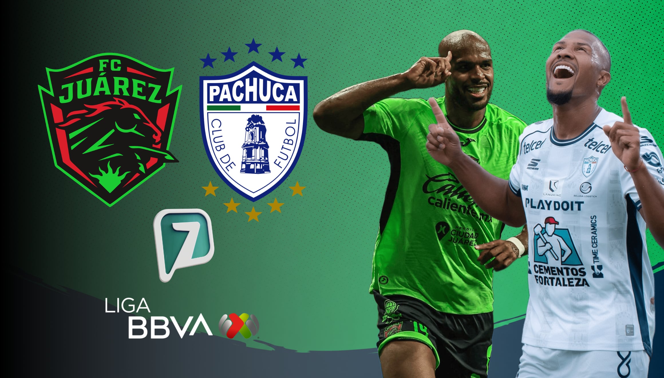 No te pierdas la transmitir en vivo por la señal abierta de TV Azteca 7 del encuentro entre Juárez y Pachuca en México por la Jornada 7 del Apertura 2026 de la Liga MX. | Crédito: @fc_juarez / @tuzosoficial / Instagram / Composición Gestión Mix