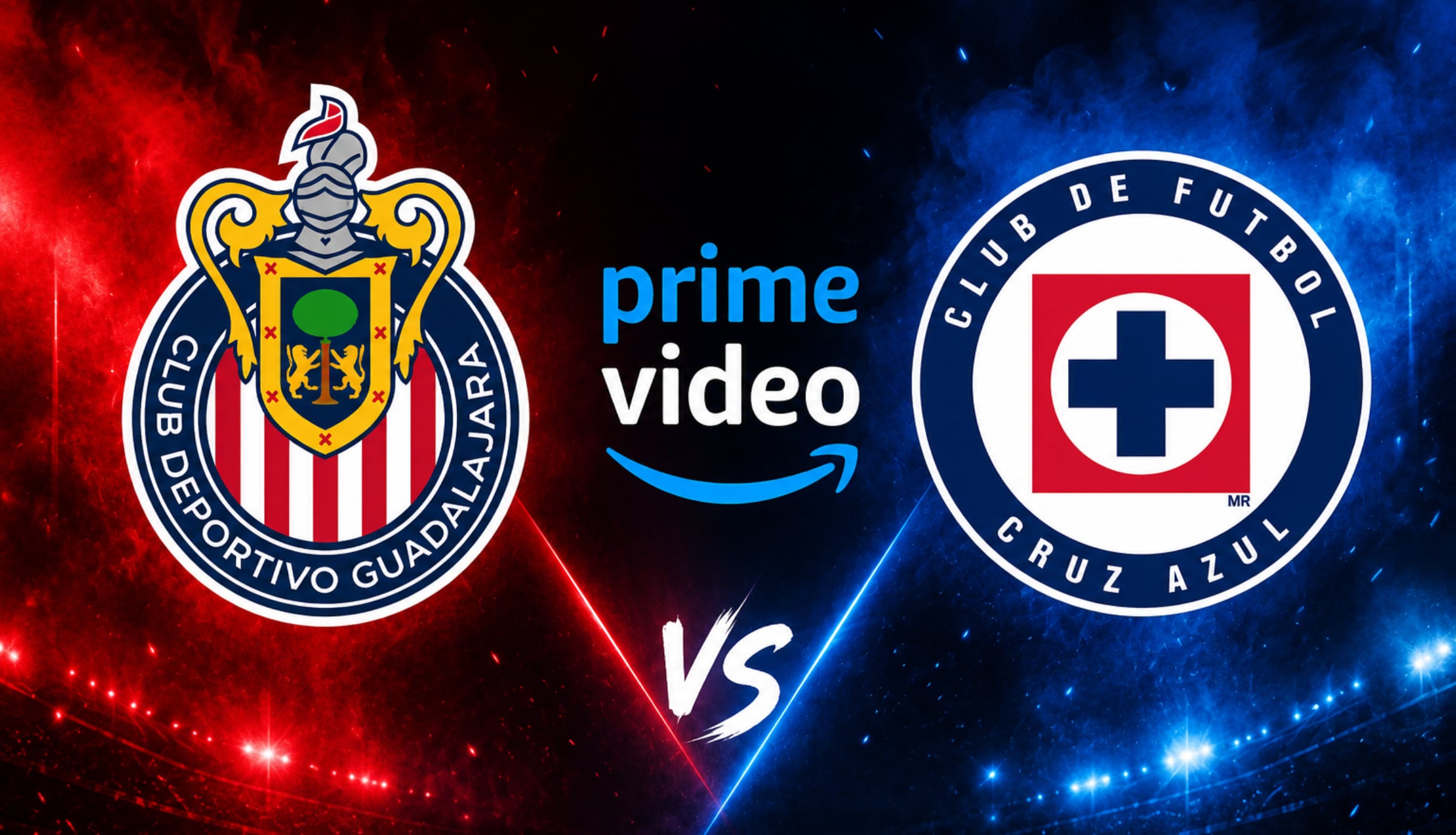 Señal de Amazon Prime Video para ver el juego Chivas vs. Cruz Azul por la semifinal vuelta del Torneo Clausura 2026 de la Liga MX. (Foto: Imagen creada por Gestión Mix utilizando la IA de Chat GPT)
