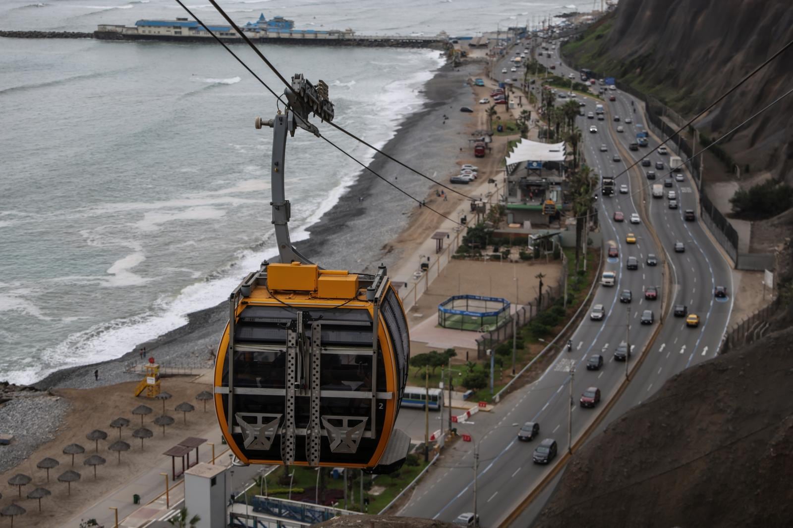 Teleférico de Miraflores. (Foto: GEC)