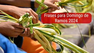 50 frases Domingo de Ramos 2024: mensajes cortos para reflexionar este 24 de marzo