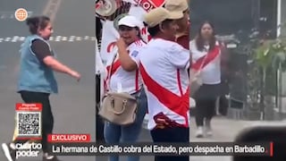 Hermana de Pedro Castillo recibe sueldo estatal, pero no asiste a su puesto de trabajo