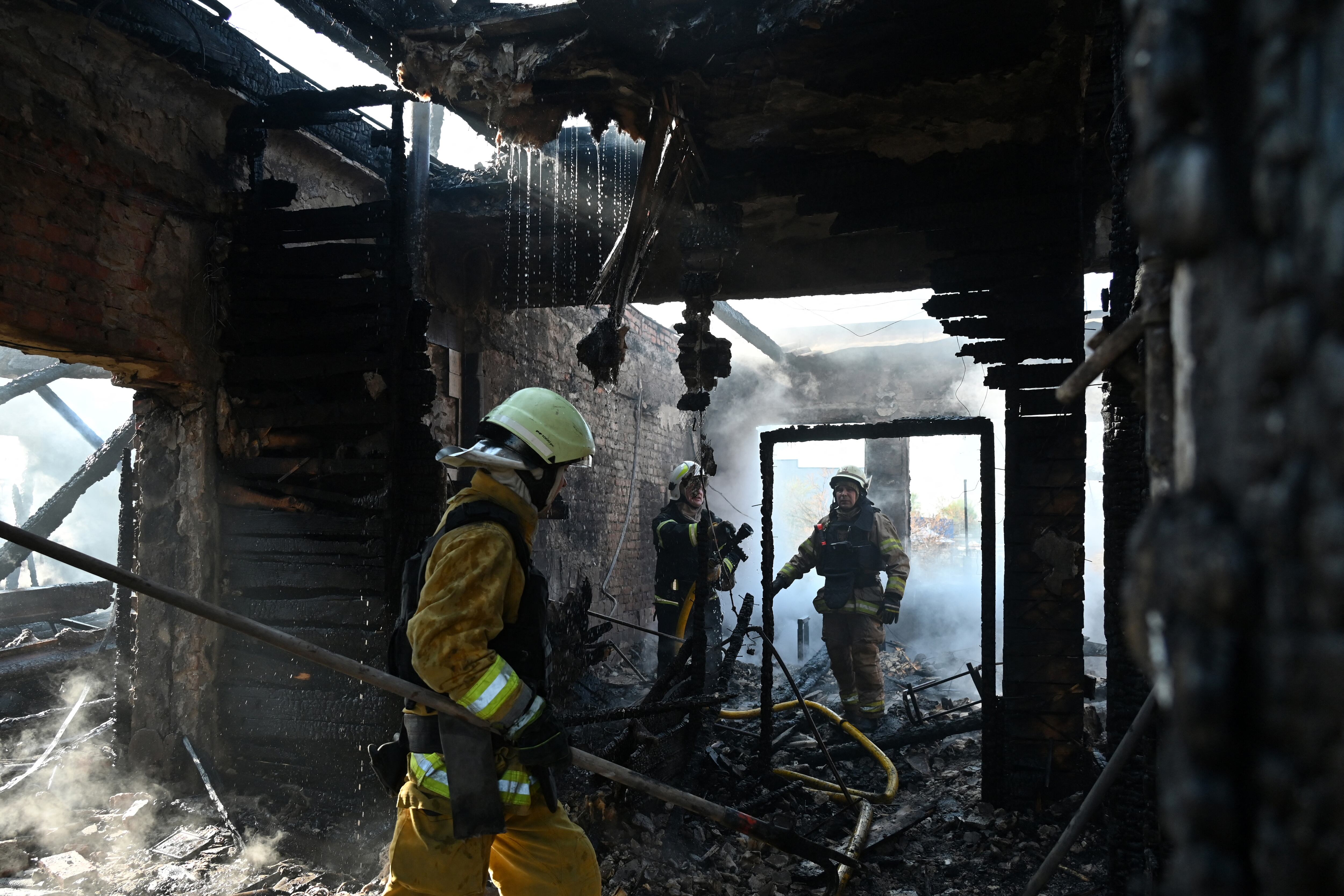 Ucrania registra un nuevo atentado a manos de Rusia. (Foto de SERGEY BOBOK / AFP)