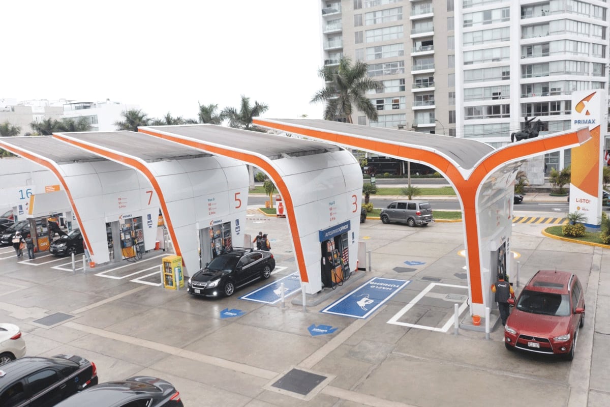 Primax inició las operaciones de comercialización de Gas Natural Vehicular (GNV) en su estación de Chilca. (FOTO: Referencial GEC).