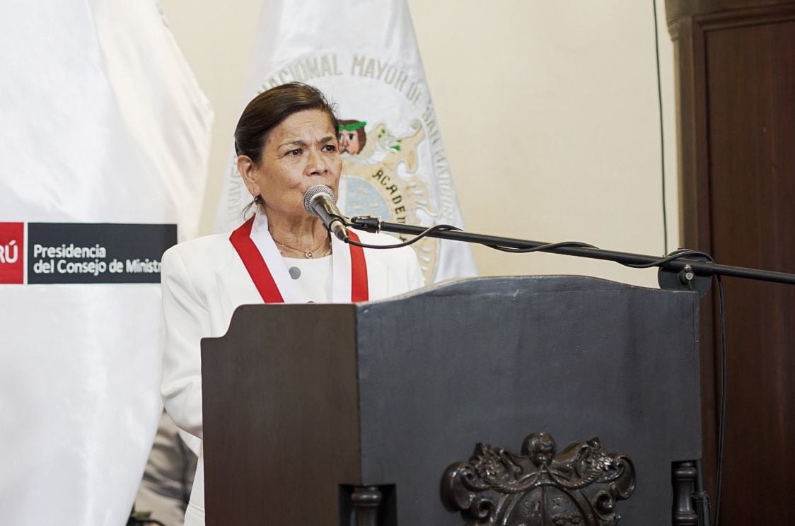 Además, manifestó que no está considerando postular al cargo nuevamente. (Foto: Andina)