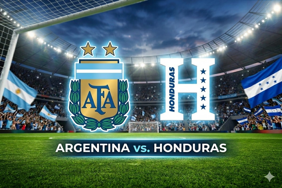 El seleccionado argentino empieza el tramo final de su preparación para el Mundial 2026 con un amistoso ante Honduras. (Foto: Imagen creada por Mix usando Gemini)