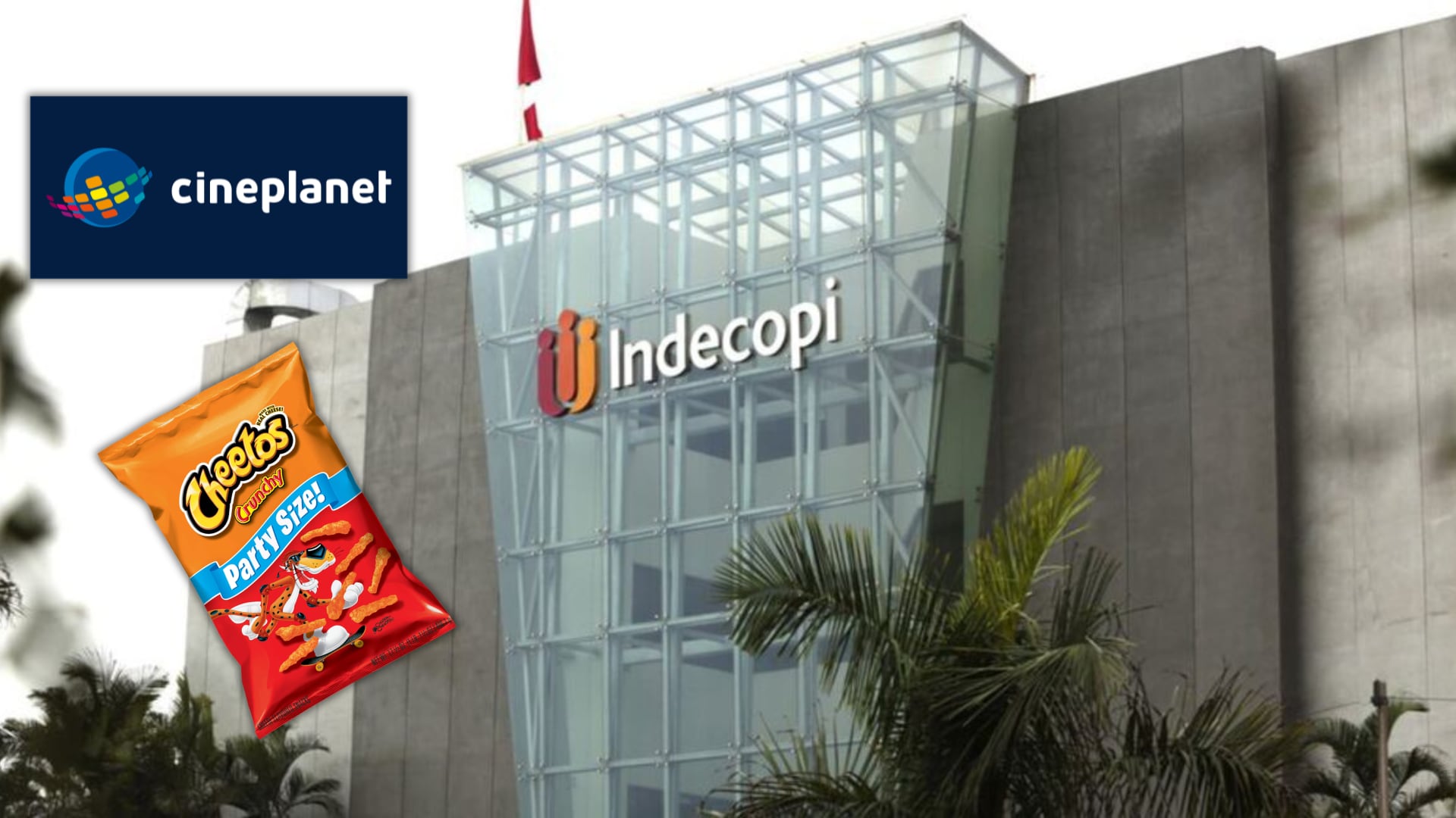 Cheetos no son “similares”: Indecopi delimita ingreso de alimentos a cines | Foto: Composición GEC