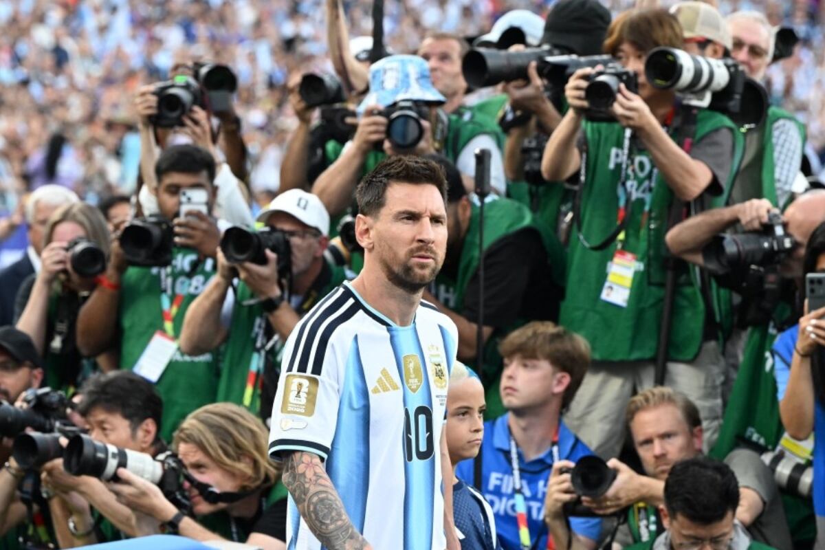 Lionel Messi debutó en el Mundial 2026 con un hat-trick ante Argelia (AFP).