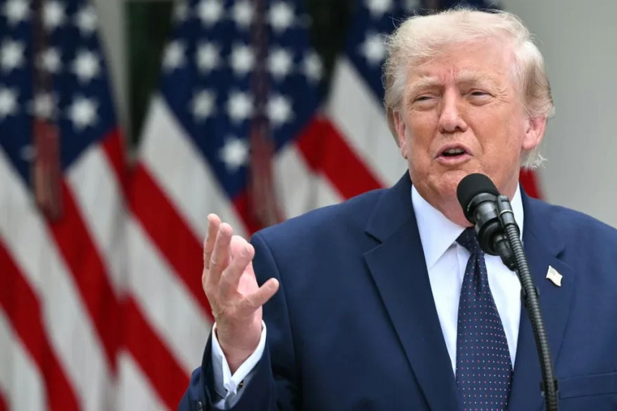 Presidente de Estados Unidos, Donald Trump. Foto: AFP