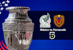 Canal 5 transmitió el partido México 0-1 Venezuela (26/06/2024)