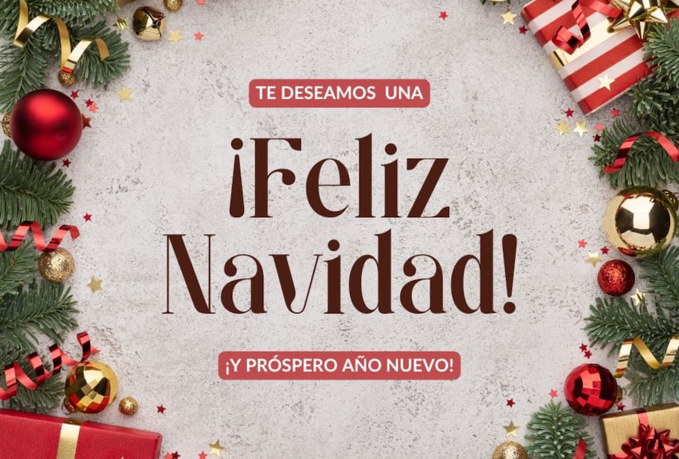 ESTADOS UNIDOS, 25/12/2025.- Que tengas una feliz Navidad rodeado de quienes más amas. FOTO DE CANVA.COM