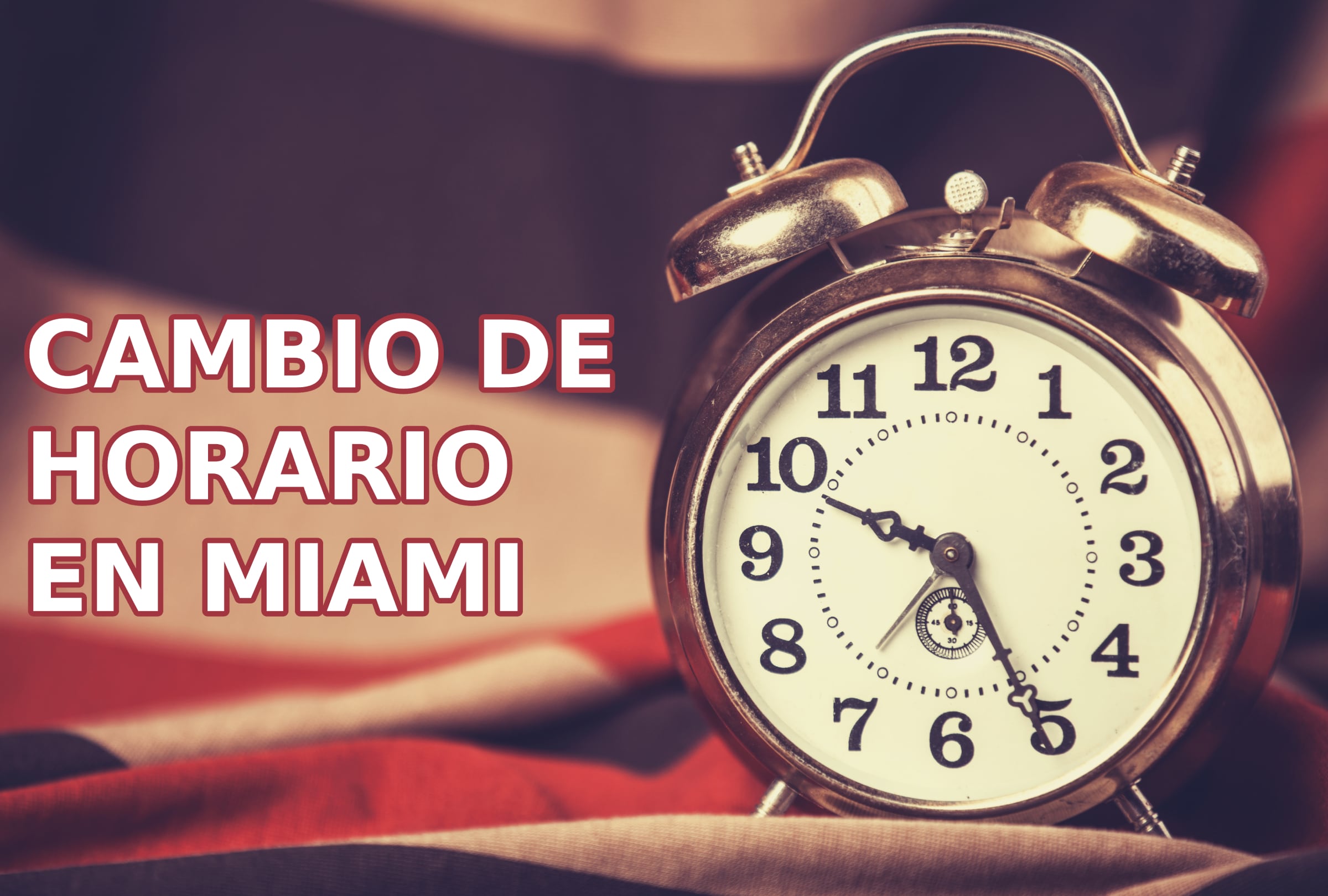 MIAMI, FLORIDA (ESTADOS UNIDOS), 06/03/2026.- ¿Cuándo cambiar la hora en Miami? Revisa cómo ajustar relojes, qué aparatos se modifican solos y qué recomienda el gobierno en 2026. FOTO DE VOLODYMYR NIKULIN ISTOCK Y GETTY IMAGES