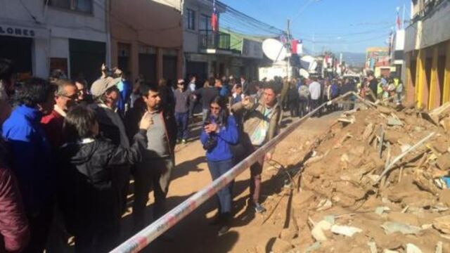Gobierno de Chile aumenta a diez las víctimas fatales del terremoto de 8.4 grados