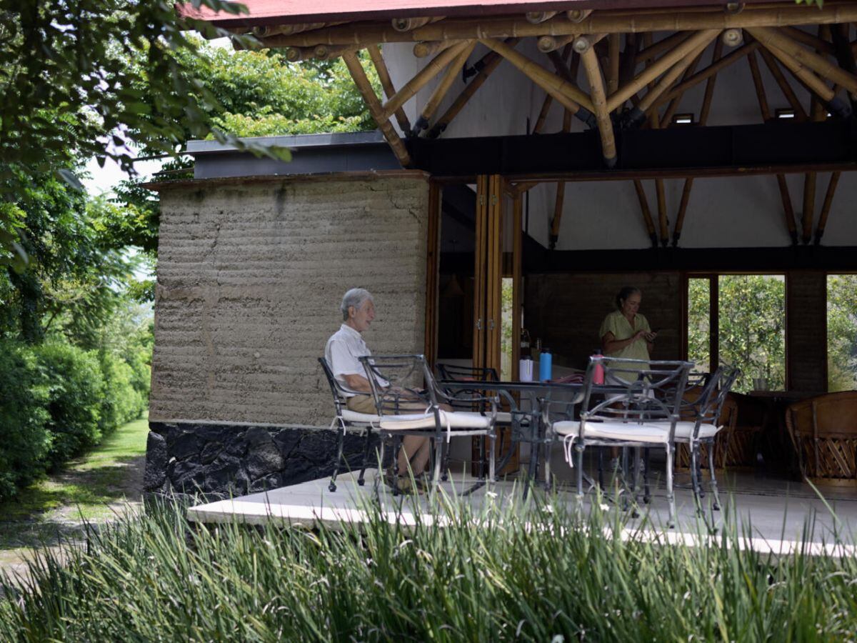Residentes de la comunidad "La Guancha", en Malinalco, estado de México, el 11 de agosto de 2024. © ALFREDO ESTRELLA / AFP (Foto: AFP)