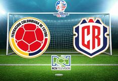 RCN transmitió el partido Colombia 3-0 Costa Rica por Copa América (28/06/2024)