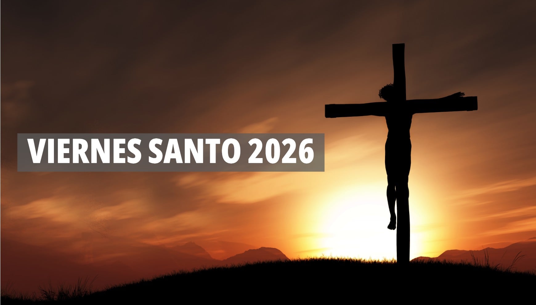 En este Viernes Santo 2026, que el amor y la esperanza renueven tu fe y fortalezcan tu corazón. | Crédito: Imagen creada por Gestión Mix usando la IA de Gemini