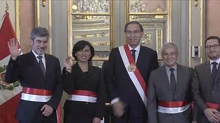 Cáceres, Valencia y Vásquez juramentan como ministros de Trabajo, Cultura y Mincetur