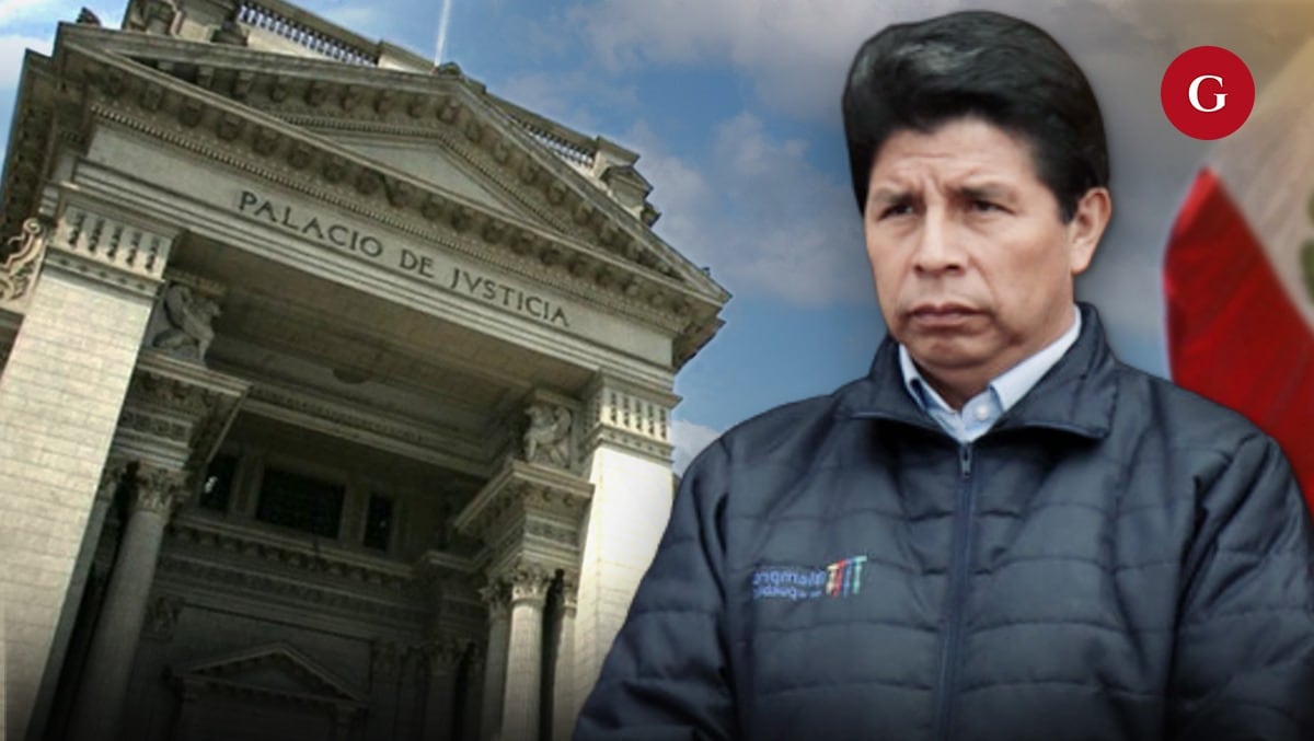 El Poder Judicial iniciará este martes 4 el juicio oral contra el expresidente Pedro Castillo por el Golpe de Estado de diciembre del 2022. Composición: Gestión.