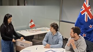 Segunda vuelta 2026: peruanos en Nueva Zelanda fueron los primeros en votar