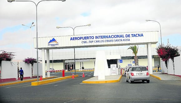 Aeropuerto de Tacna. Foto: Difusión.