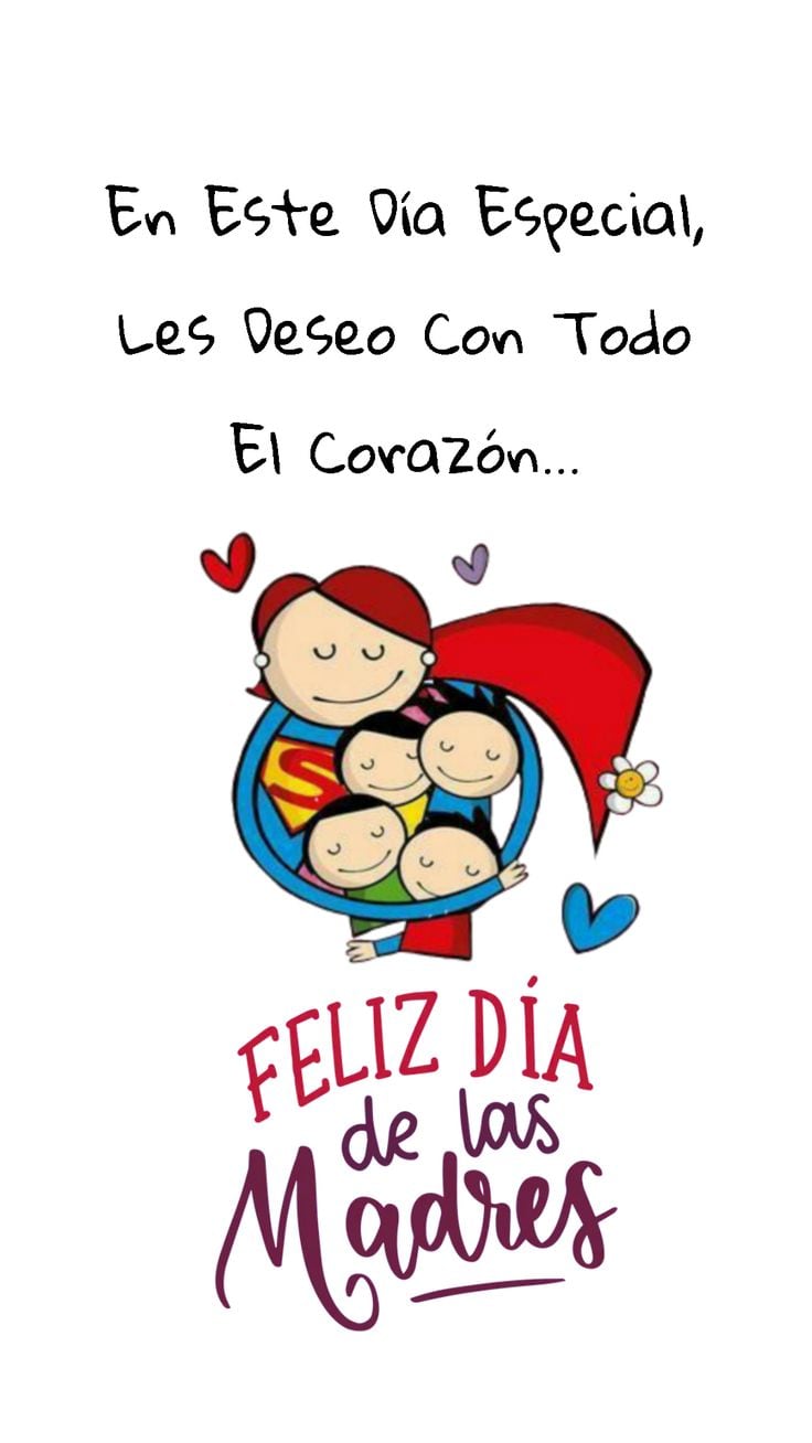 Descarga y envía una de estas 30 imágenes para desar un Feliz Día de las Madres 2026 en México, este domingo 10 de mayo, por cualquier red social. (Foto: Pinterest)