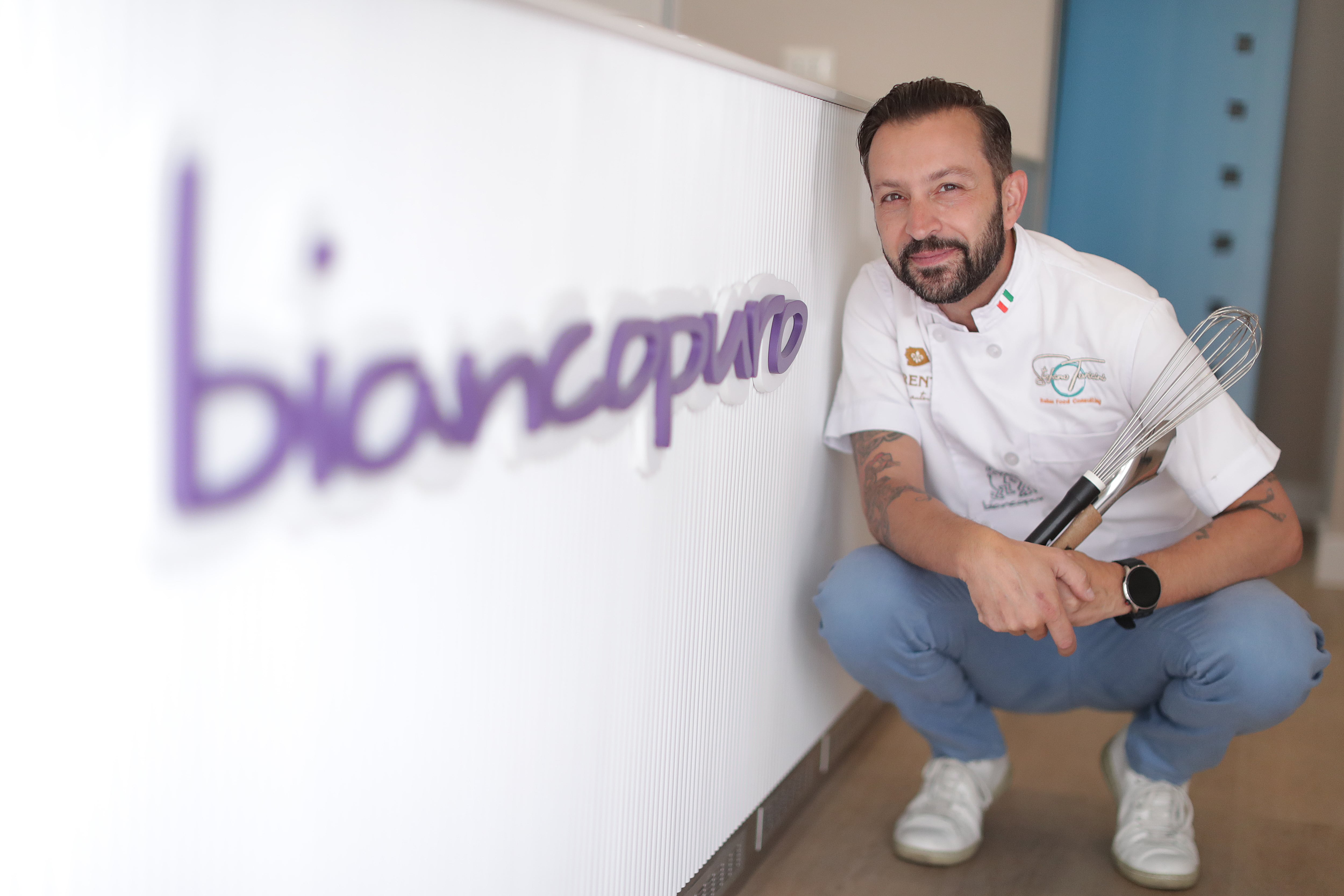 Stefano Toricini, cofundador y gerente de proyecto de Biancopuro, ultima detalles para la apertura del primer local en Perú.
FOTOS: ALESSANDRO CURRARINO / EL COMERCIO