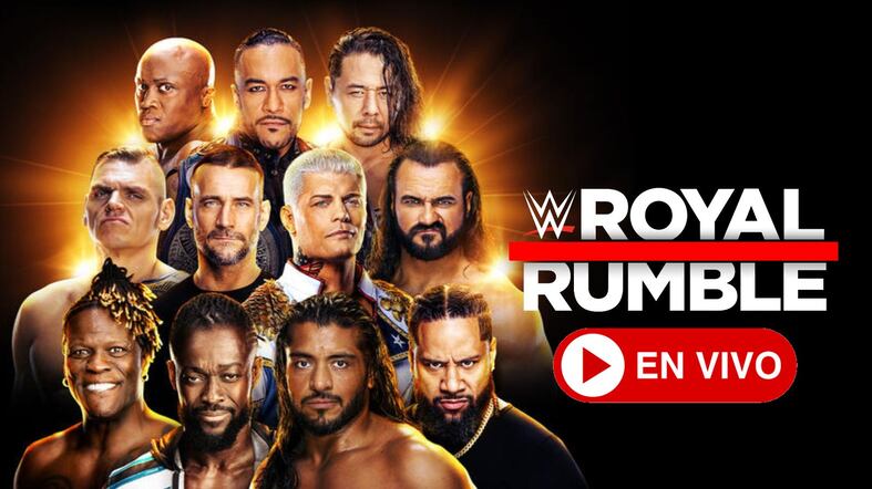 WWE Royal Rumble 2024 EN VIVO: cartelera, datos y resultados en tiempo real del evento de lucha libre