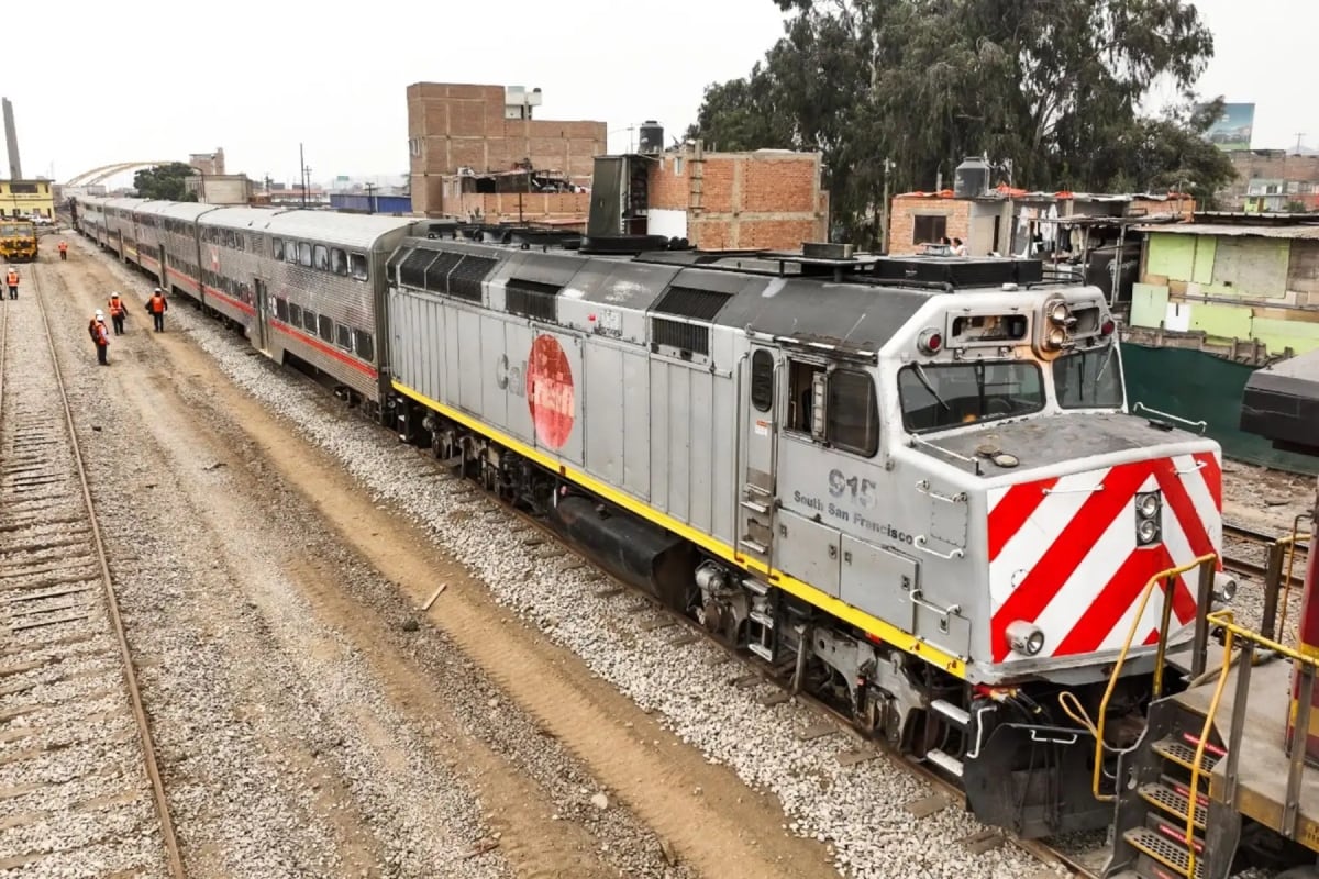 Tren Lima-Chosica conectará el Cercado con Lurigancho-Chosica. Se prevé que reducirá los tiempos de desplazamiento en beneficio de millones. Foto: Andina