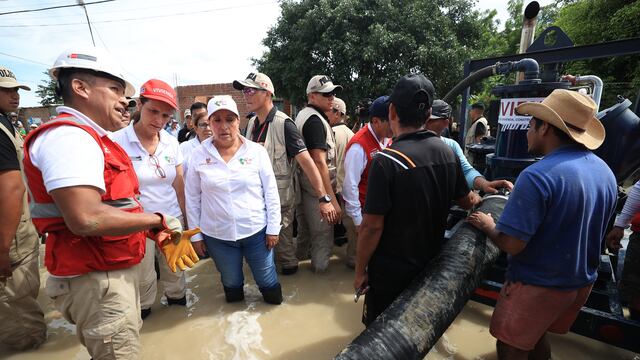 Para el 82% de peruanos Boluarte no lidera los esfuerzos contra los desastres naturales