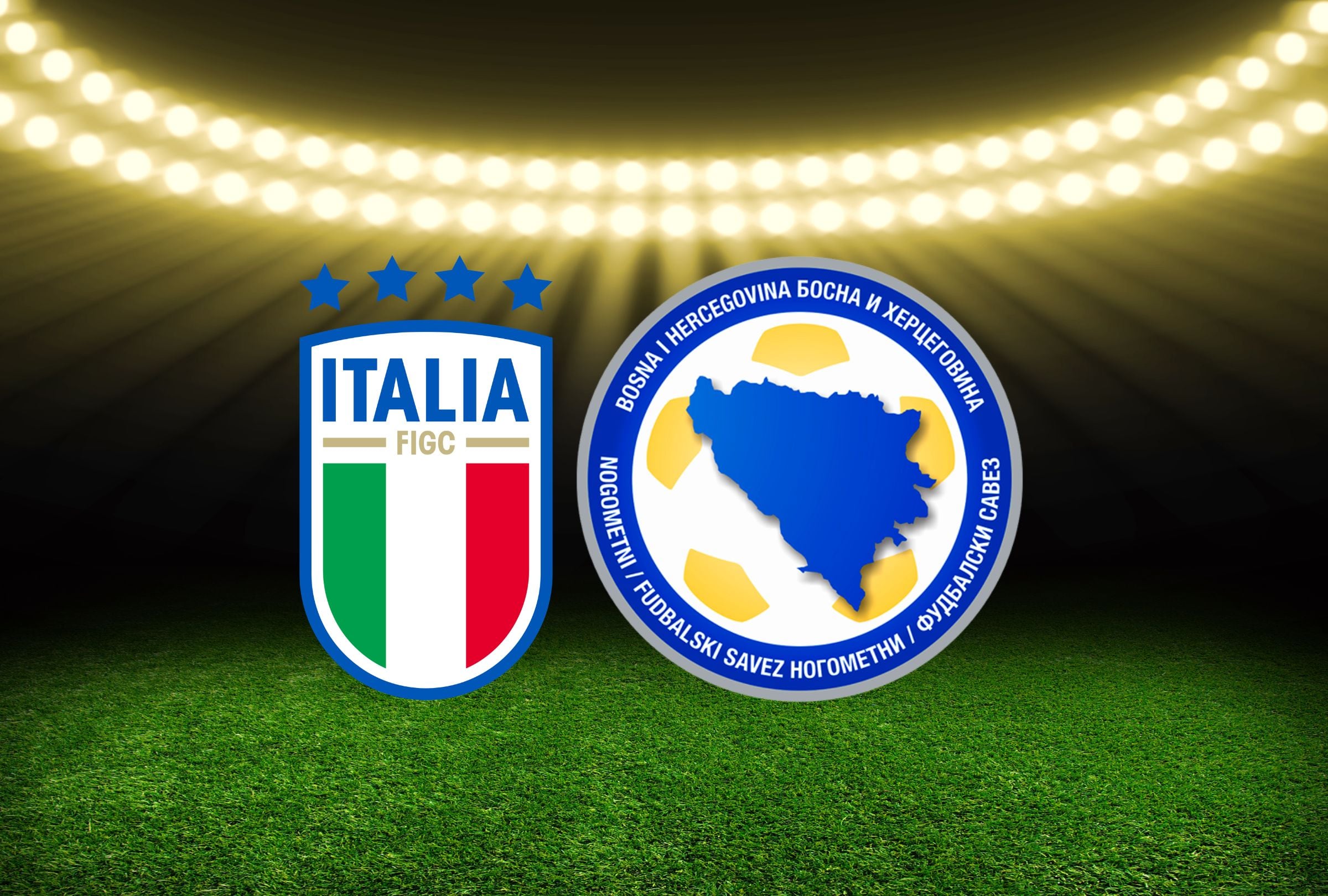 En esta nota sabrás cómo quedó el partido Italia vs. Bosnia y Herzegovina por el repechaje para la Copa Mundial FIFA 2026. (Foto: Composición Gestión Mix)