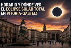 Horario y dónde ver EN DIRECTO el eclipse solar total hoy, 12 de agosto, en Vitoria-Gasteiz