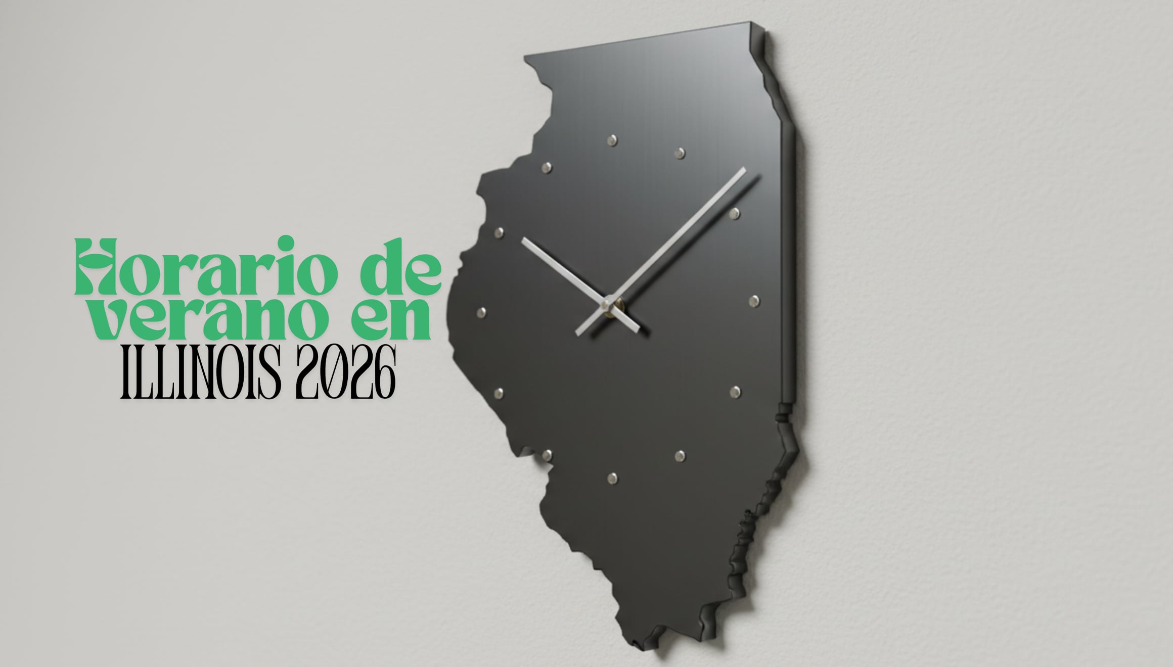 Residentes de Illinois, ¡tomen nota! Aquí tienen las fechas oficiales del horario de verano 2026. Conoce qué zonas deben adelantar el reloj y cómo planificar tu rutina para este ajuste de tiempo. | Imagen creada por Gestión Mix usando la IA de Gemini / Composición GEC